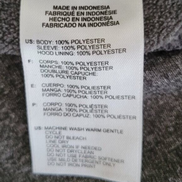 adidas Ultimate Gray Hoodie Climawarm Women's Small - Picture 5 of 10